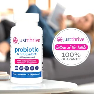 Foto 7 | Suplemento: Suministro De Probióticos Just Thrive Para 30 Días - Venta Internacional.
