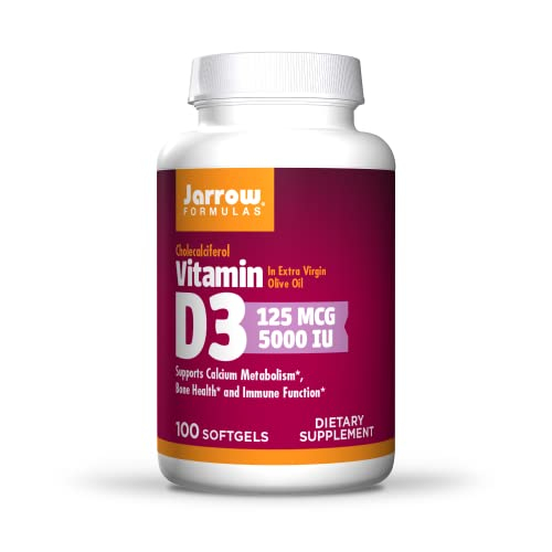 Foto 2 pulgar | Suplemento Jarrow Formulas De Vitamina D3 5000 Ui 100 Cápsulas Blandas - Venta Internacional.