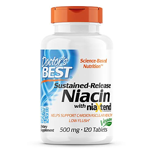 Foto 2 pulgar | Supplement Doctor's Best Timerelease Niacina 500 Mg 120 Tabletas - Venta Internacional.