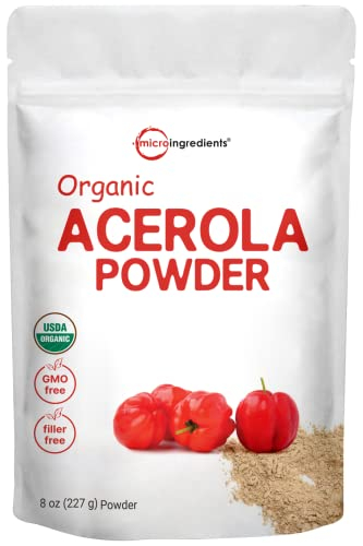 Foto 2 pulgar | Acerola y Cereza en Polvo Microingredientes Orgánicos 250 ml - Venta Internacional.