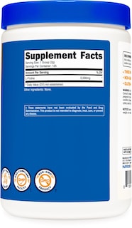 Foto 5 | Suplemento Nutricost L-prolina En Polvo 250 G - 2000 Mg/serv - Venta Internacional.