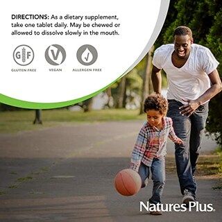 Foto 6 | Complementa 27 Mg De Hierro Masticable Nature's Plus Con Vitamina C - Venta Internacional