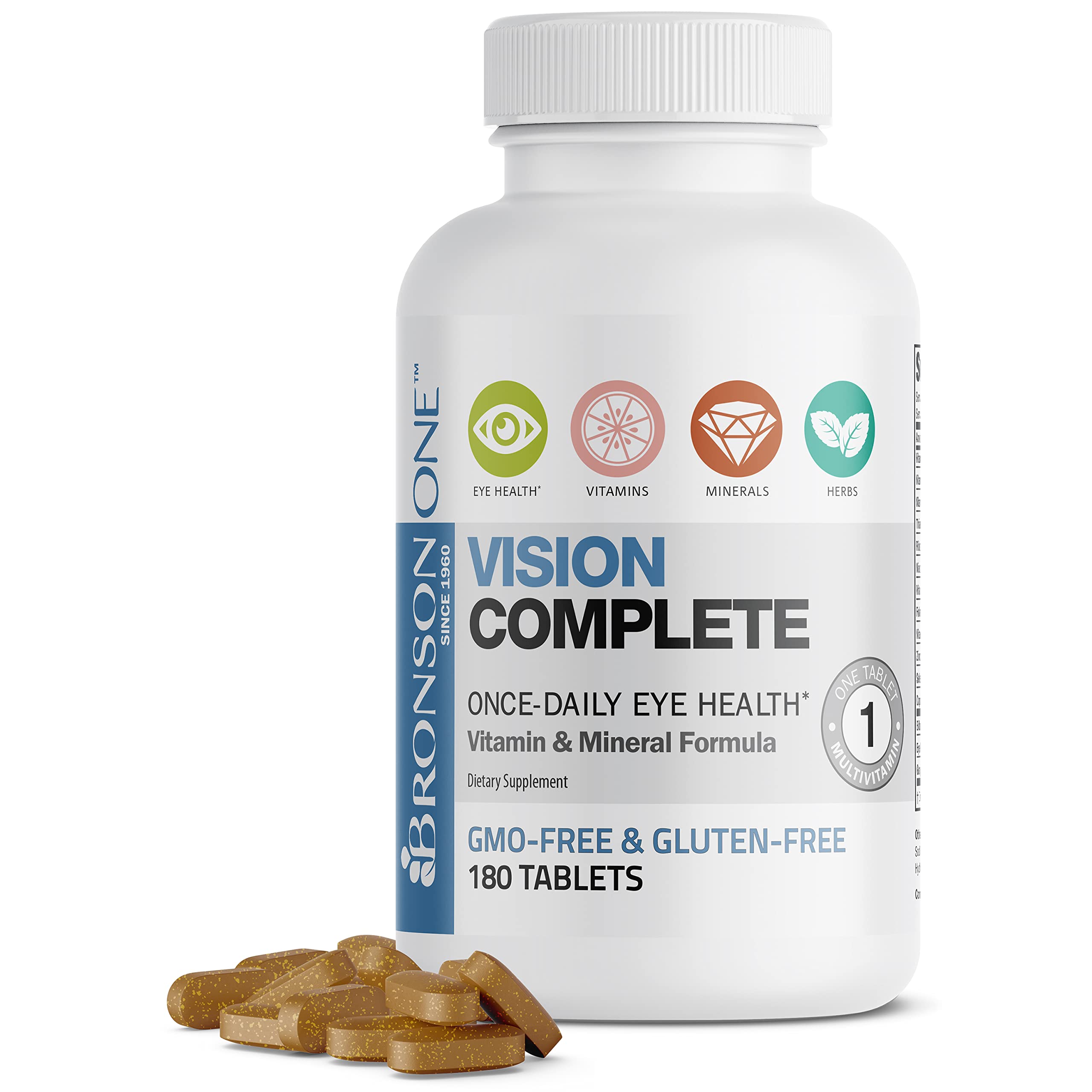 Foto 6 pulgar | Multivitamínico Bronson One Daily Vision Complete Eye Health - Venta Internacional.