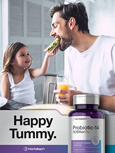 Foto 6 | Suplemento Horbaach Probiotic-14 50 Mil Millones 60 Cápsulas - Venta Internacional.