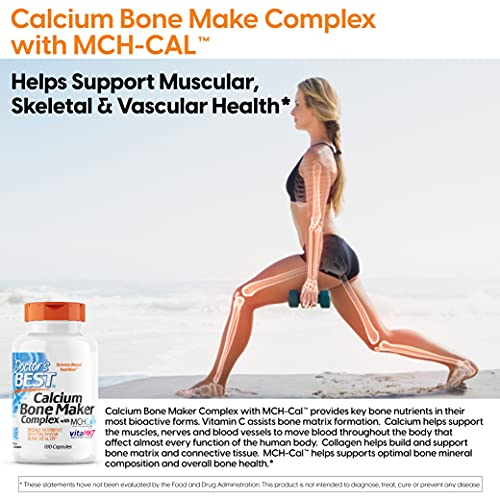 Foto 5 pulgar | Complemento Doctor's Best Calcium Bone Maker Complex 180 Cápsulas - Venta Internacional.