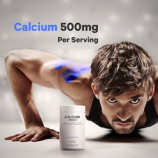 Foto 4 | Suplemento Codeage Calcium 500 Mg Con Magnesio, Zinc Y Cobre B - Venta Internacional.