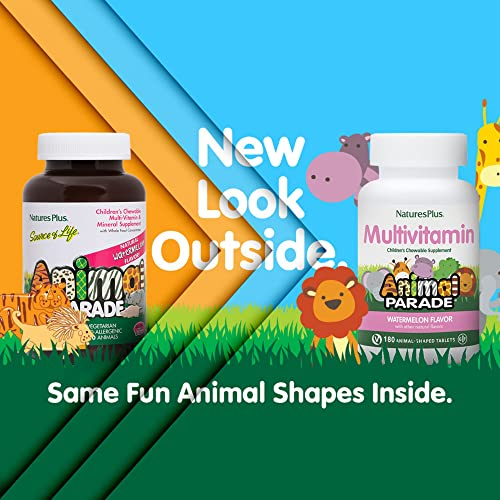 Foto 3 pulgar | Suplemento Multivitamínico Nature's Plus Animal Parade, 180 Tabletas - Venta Internacional.
