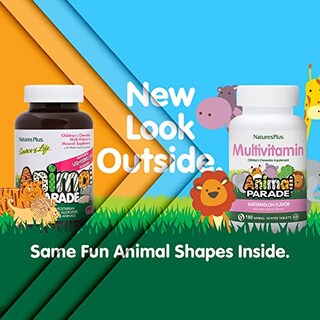 Foto 2 | Suplemento Multivitamínico Nature's Plus Animal Parade, 180 Tabletas - Venta Internacional.