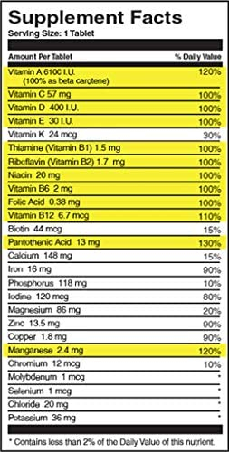 Foto 4 pulgar | Suplemento Geritol Complete Tablets 100 Tabletas - Venta Internacional.
