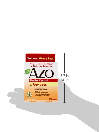 Foto 8 pulgar | Suplemento Azo Bladder Control Con Go-less 54 Cápsulas - Venta Internacional.
