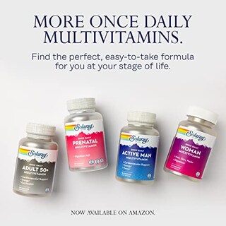 Foto 7 | Suplemento Multivitamínico De Alta Energía Solaray Una Vez Al Día, 180 V - Venta Internacional.