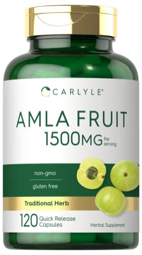 Foto 2 pulgar | Suplemento Carlyle Amla Fruit 1500 Mg 120 Cápsulas Sin Ogm - Venta Internacional.