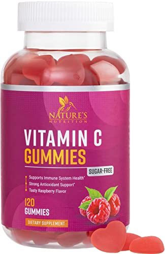 Foto 2 pulgar | Gomitas De Vitamina C Nature's Nutrition Sin Azúcar 120 Gomitas - Venta Internacional.