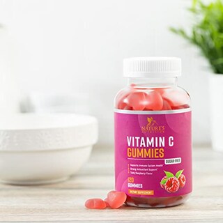 Foto 7 | Gomitas De Vitamina C Nature's Nutrition Sin Azúcar 120 Gomitas - Venta Internacional.
