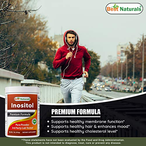 Foto 5 pulgar | Suplemento Best Naturals De Inositol Puro En Polvo, 454 G - Venta Internacional.