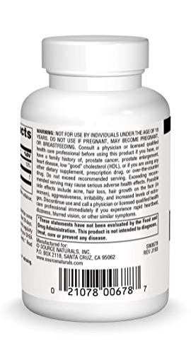 Foto 3 pulgar | Suplemento Pregnenolona Supplement Source Naturals 25 mg 120 Comprimidos - Venta Internacional