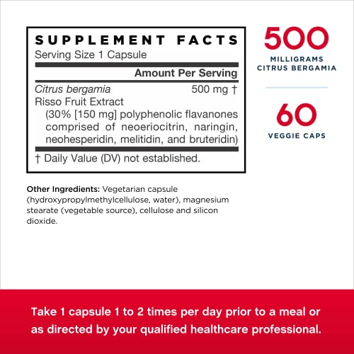 Foto 3 pulgar | Suplemento De Bergamota Cítrica De Jarrow Formulas, 500 Mg, 60 Veggie C - Venta Internacional.