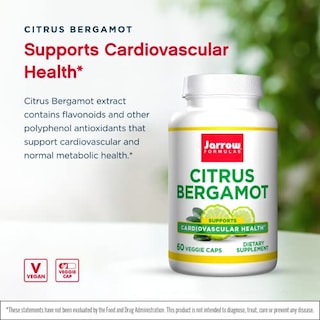 Foto 3 | Suplemento De Bergamota Cítrica De Jarrow Formulas, 500 Mg, 60 Veggie C - Venta Internacional.