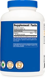 Foto 4 | Suplemento Nutricost Glicinato De Magnesio 420 Mg 240 Cápsulas - Venta Internacional.