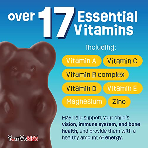 Foto 4 pulgar | Suplemento Multivitamínico Yum-vs Kids Chocolate 60 Masticable - Venta Internacional.