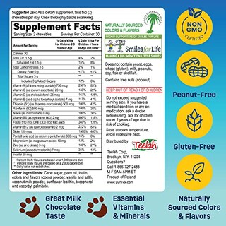 Foto 5 | Suplemento Multivitamínico Yum-vs Kids Chocolate 60 Masticable - Venta Internacional.