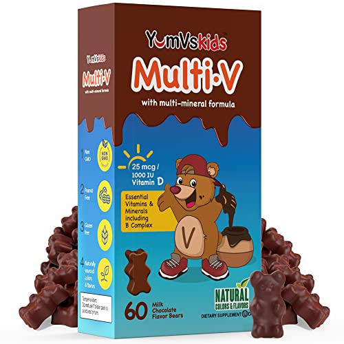 Foto 8 pulgar | Suplemento Multivitamínico Yum-vs Kids Chocolate 60 Masticable - Venta Internacional.