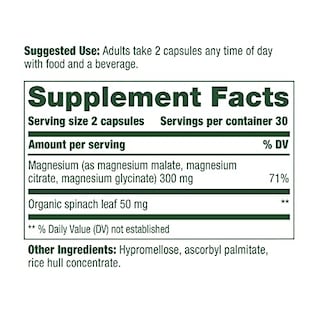 Foto 2 | Suplemento Megafood Magnesium 300 60 Cápsulas (30 Porciones) - Venta Internacional.