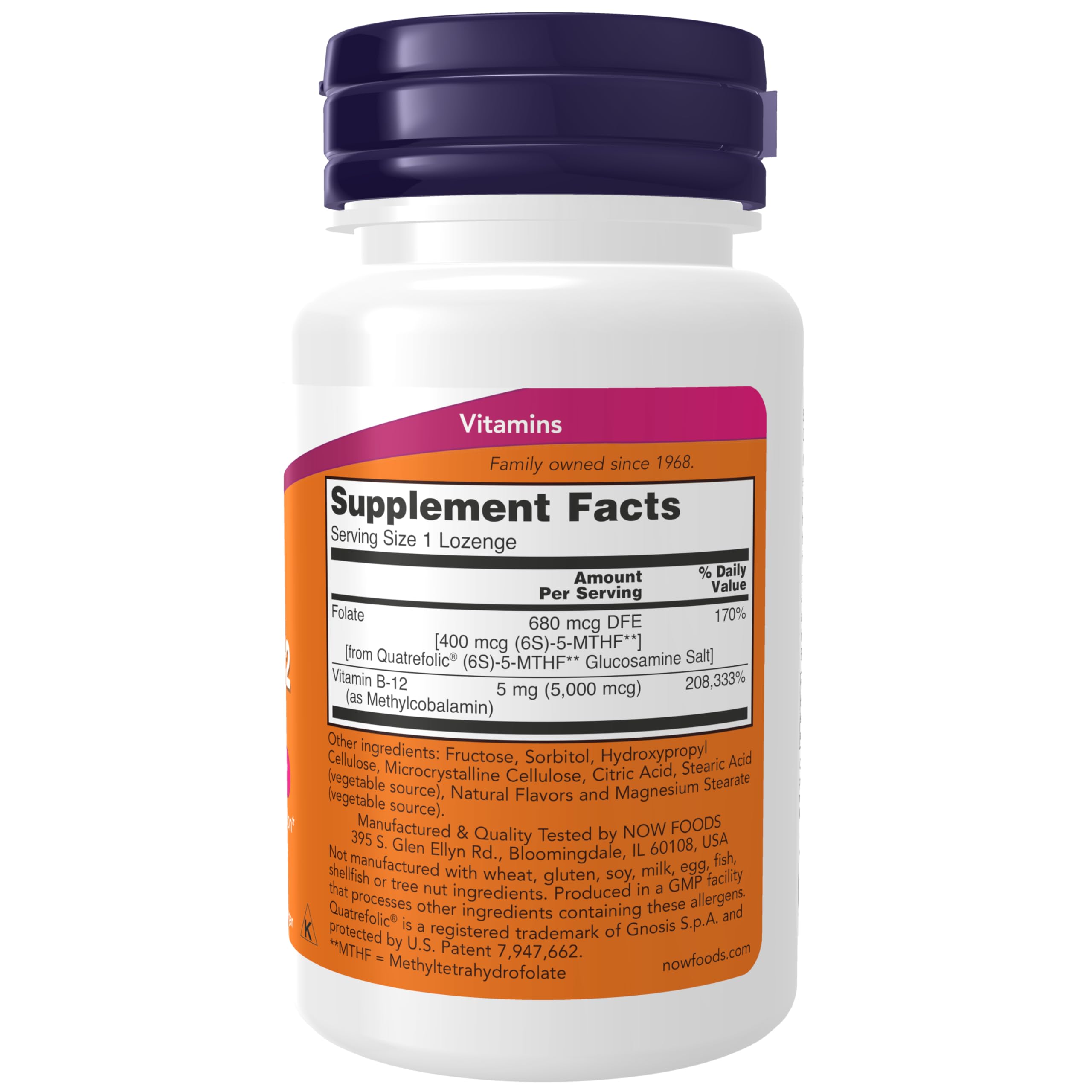 Foto 2 | Suplemento Now De Metil B-12 (metilcobalamina) 5000 Mcg 120 Ml - Venta Internacional.