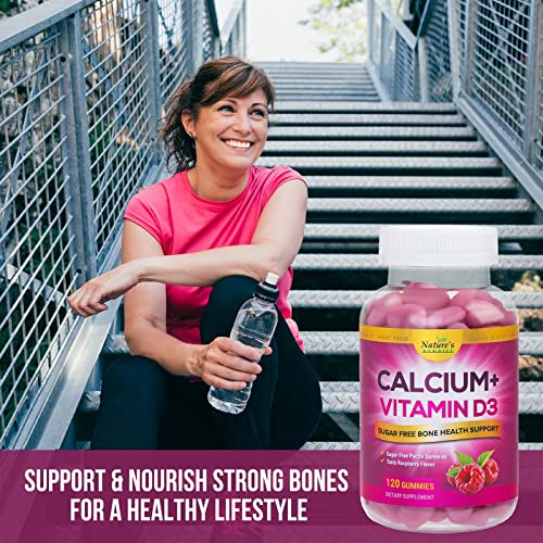Foto 7 pulgar | Complemente El Calcio De Nature's Nutrition Con Gomitas De Vitamina D3 - Venta Internacional.