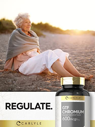 Foto 6 | Suplemento Carlyle Gtf Chromium 600 Mcg 250 Cápsulas - Venta Internacional.