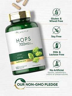 Foto 4 | Suplemento De Lúpulo Carlyle 700 Mg 180 Cápsulas Sin Ogm Gluten Fr - Venta Internacional.