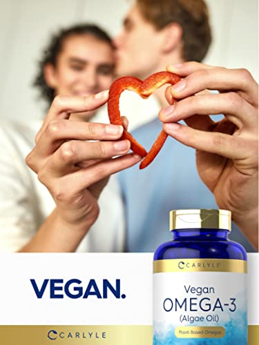 Foto 7 pulgar | Suplemento Carlyle Vegan Omega 3 200 Mg Cápsulas Blandas 150 Unidades - Venta Internacional.