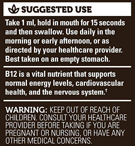 Foto 5 pulgar | Suplemento Global Healing Center Vegansafe B12 2500 Mcg 30 Ml - Venta Internacional.