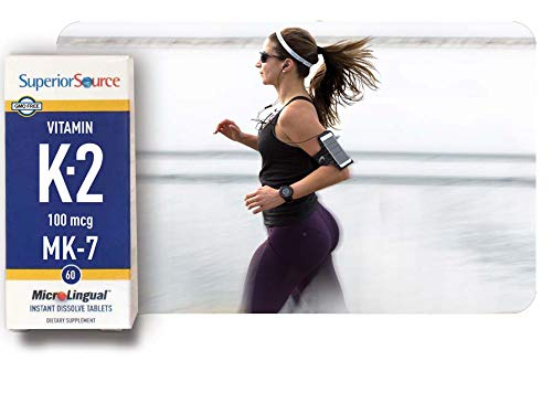 Foto 4 pulgar | Suplemento De Vitamina K2 Mk-7 De Fuente Superior, 100 Mcg, 60 Tabletas - Venta Internacional.
