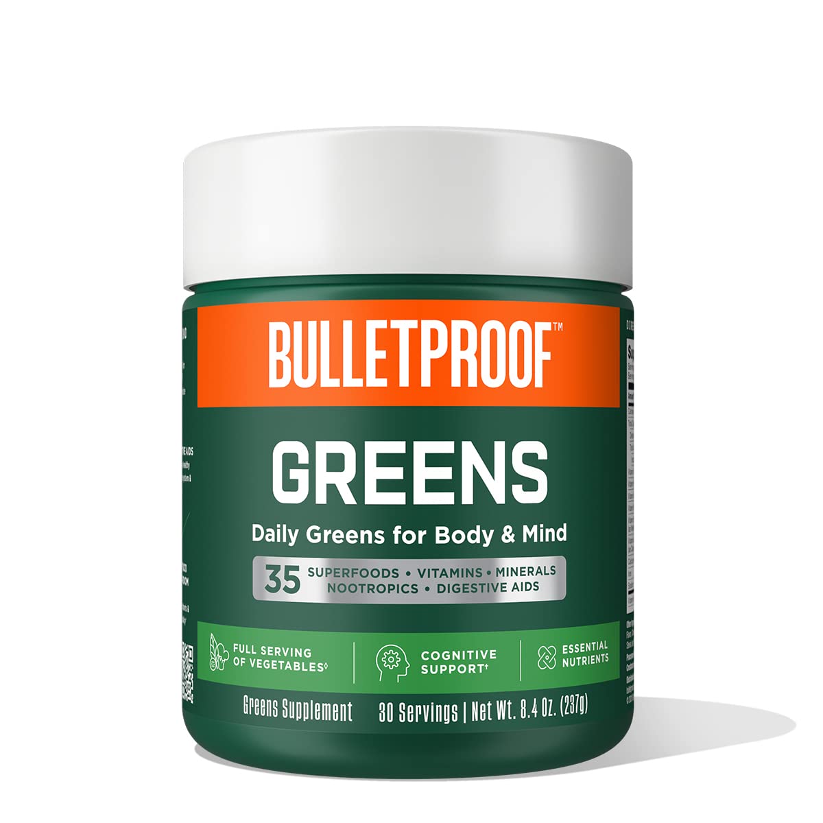 Foto 2 pulgar | Suplemento Bulletproof Greens De 250 Ml Al Día Con Superalimentos - Venta Internacional.