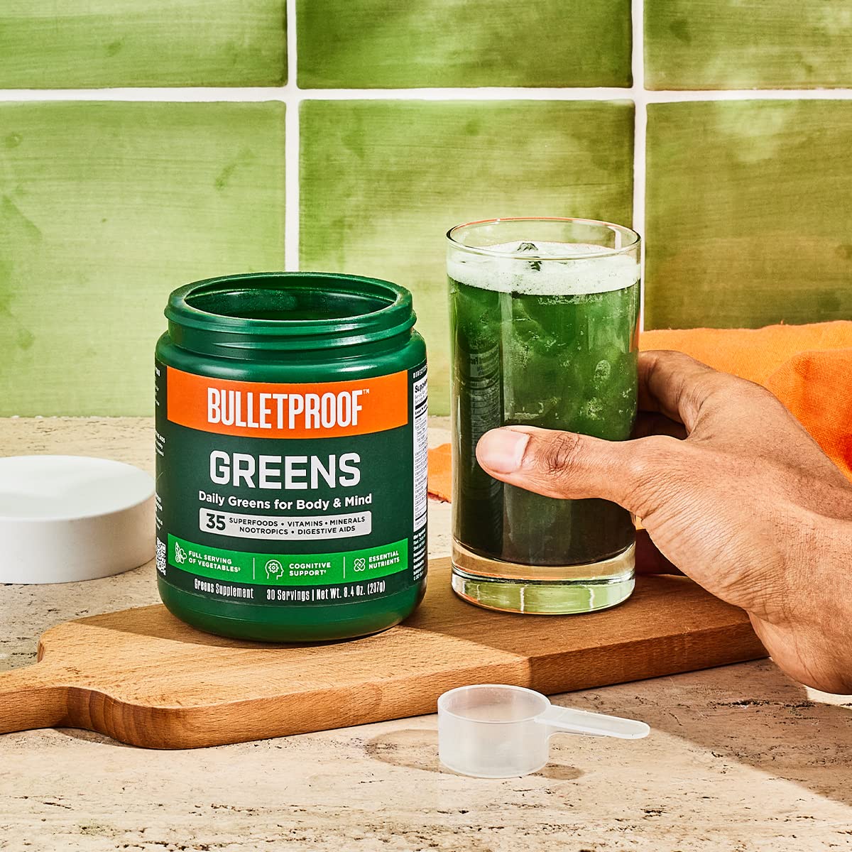 Foto 4 pulgar | Suplemento Bulletproof Greens De 250 Ml Al Día Con Superalimentos - Venta Internacional.