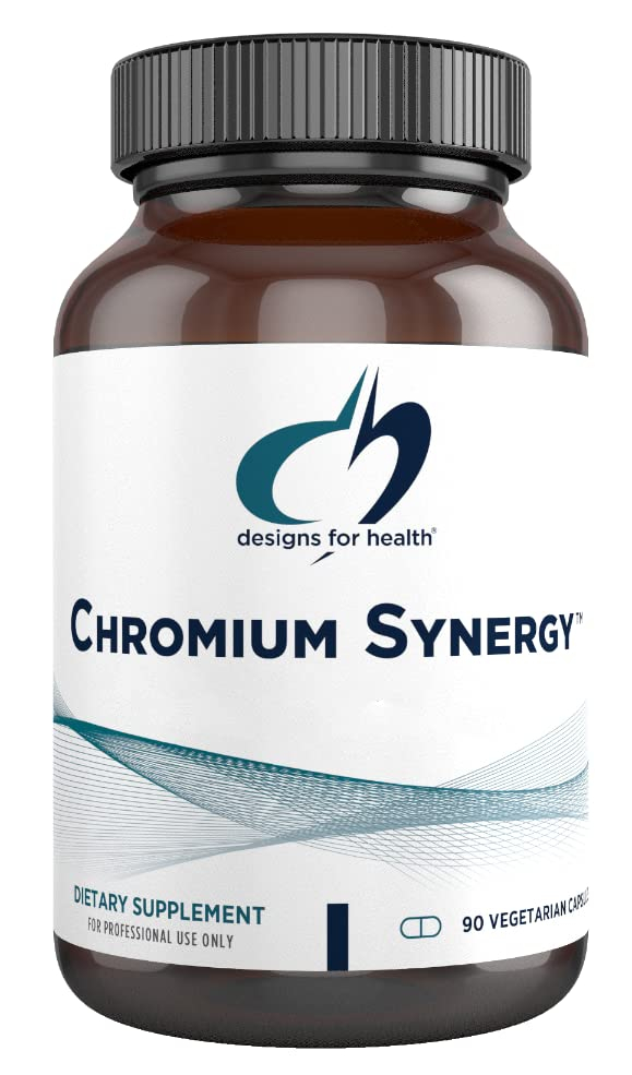 Foto 2 pulgar | Diseños De Suplementos Para La Salud Chromium Synergy 90 Cápsulas - Venta Internacional.
