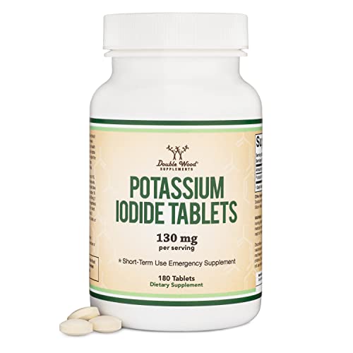 Foto 2 pulgar | Tabletas De Yoduro De Potasio Double Wood Supplements 130 Mg - Venta Internacional.