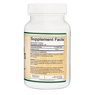 Foto 2 | Tabletas De Yoduro De Potasio Double Wood Supplements 130 Mg - Venta Internacional.