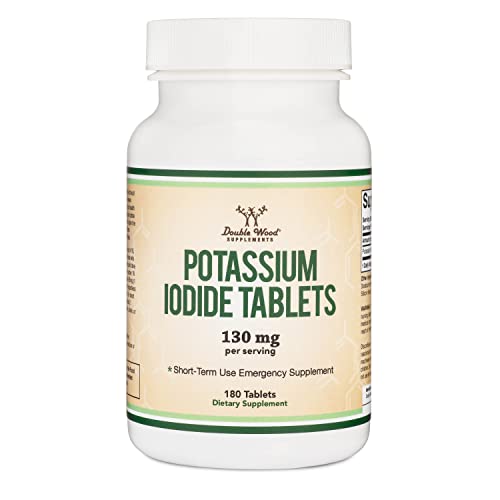 Foto 5 pulgar | Tabletas De Yoduro De Potasio Double Wood Supplements 130 Mg - Venta Internacional.