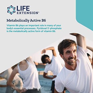Foto 5 | Suplemento Life Extension De Piridoxal 5'-fosfato, 100 Mg P5p - Venta Internacional.