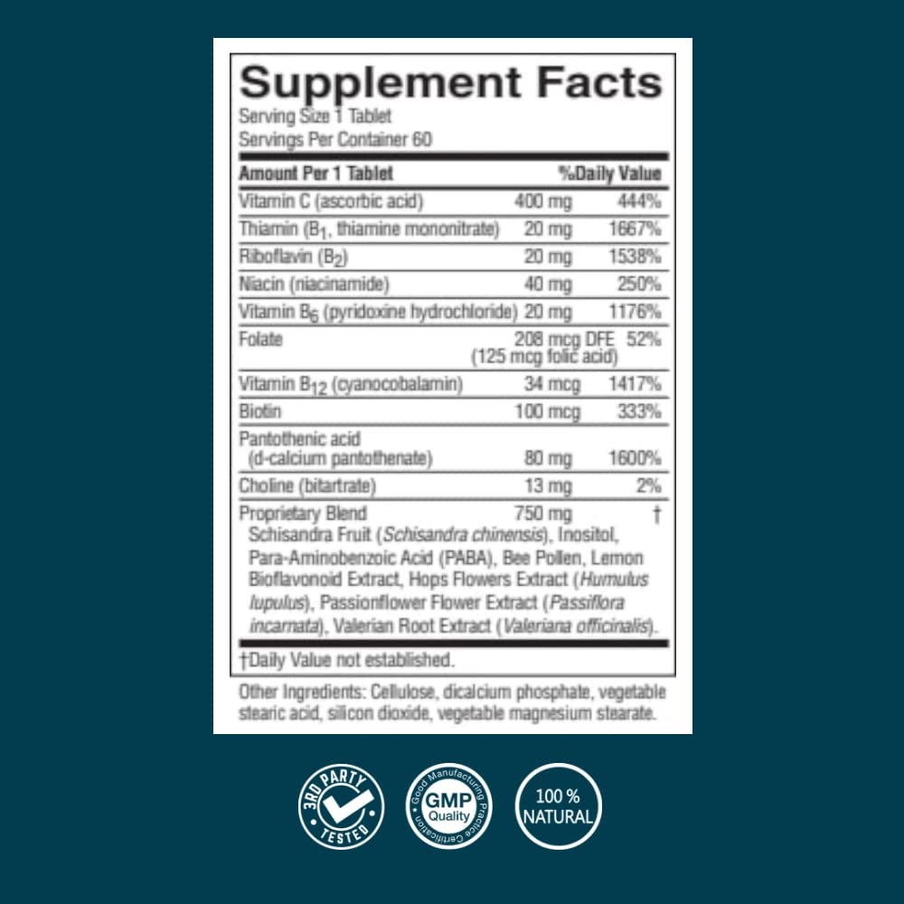 Foto 4 pulgar | Complemento Nature's Sunshine Nutri-calm Complejo B Vitamina - Venta Internacional