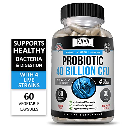 Foto 2 | Suplemento Probiótico Kaya Naturals, 40 Mil Millones De Cfu, 60 Cápsulas - Venta Internacional.