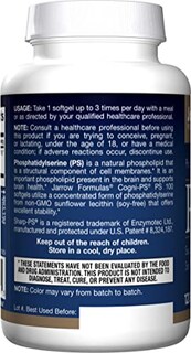 Foto 2 | Suplemento Jarrow Formulas Ps 100 De Fosfatidilserina 100 Mg - Venta Internacional.