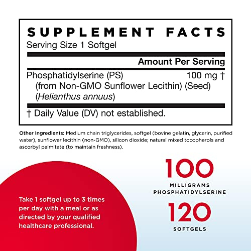 Foto 5 pulgar | Suplemento Jarrow Formulas Ps 100 De Fosfatidilserina 100 Mg - Venta Internacional.