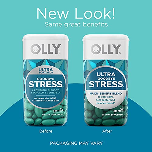 Foto 3 pulgar | Cápsulas Blandas Supplement Olly Ultra Strength Goodbye Stress, 60 Unidades - Venta Internacional.