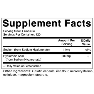 Foto 2 | Suplementos De Ácido Hialurónico Vitamático 200 Mg 240 Cápsulas X2 - Venta Internacional.