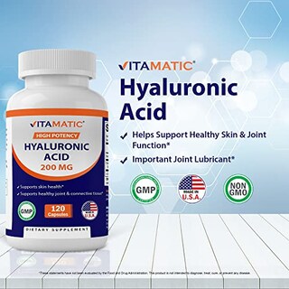 Foto 3 | Suplementos De Ácido Hialurónico Vitamático 200 Mg 240 Cápsulas X2 - Venta Internacional.