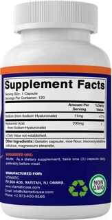 Foto 6 | Suplementos De Ácido Hialurónico Vitamático 200 Mg 240 Cápsulas X2 - Venta Internacional.