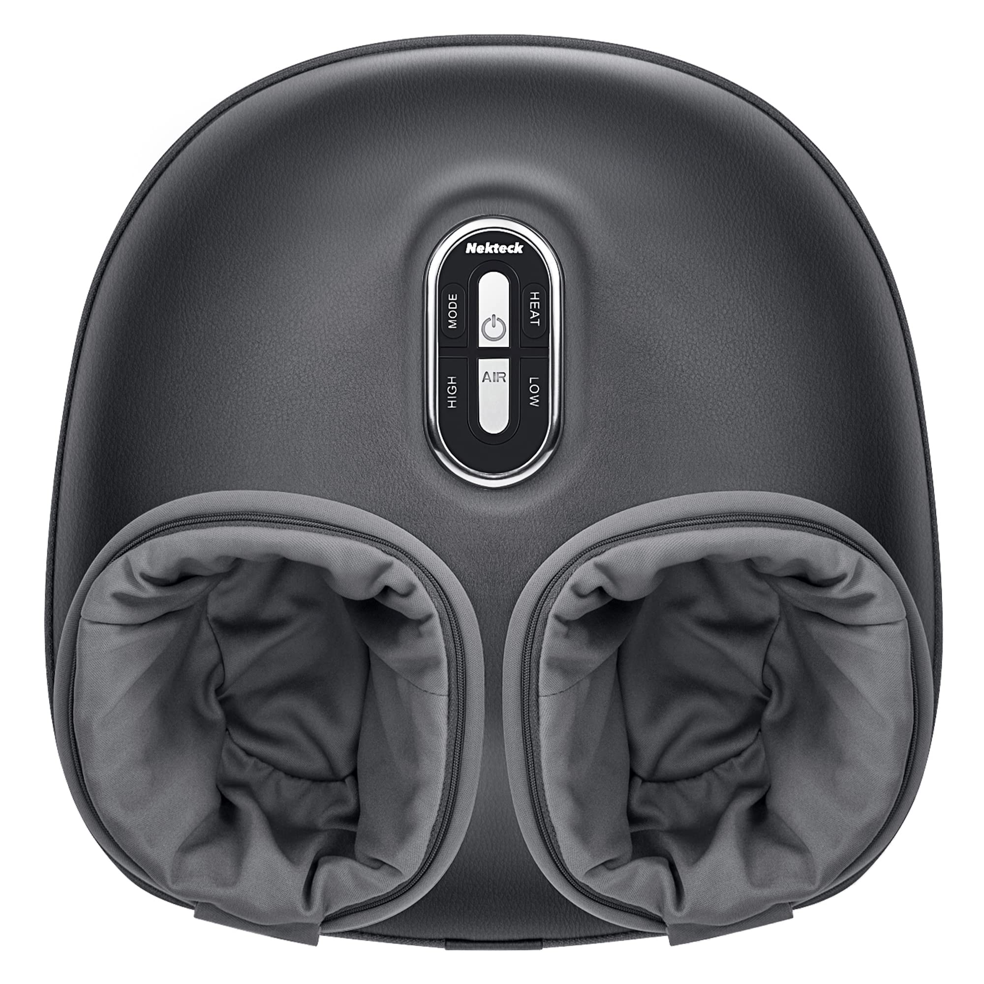 Foto 1 | Masajeador de Pies Nekteck Shiatsu con Calor Compresión de Aire Gris - Venta Internacional
